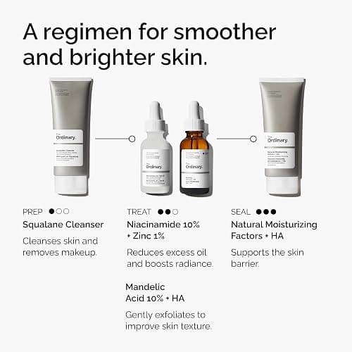 The Ordinary Mandelic Acid 10% + Hyaluronic Acid, Gentle Exfoliating Serum for Clarity and Hydration, 1 Fl Oz thumbnail 5