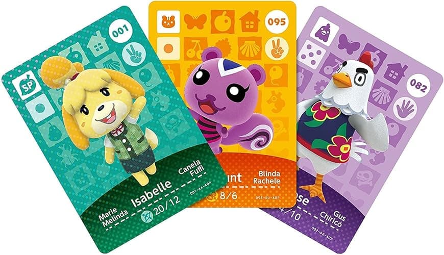 Nintendo Animal Crossing Amiibo Cards - Series 1-4 - 4 Pack - 12 Cards Total thumbnail 2
