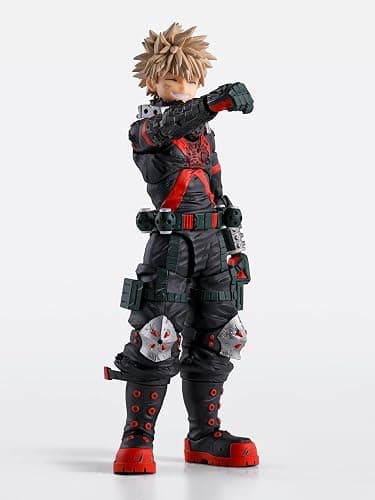 TAMASHII NATIONS - My Hero Academia - Katsuki Bakugo -The Beginning- S.H.Figuarts Action Figure | My Hero Academia 6 Inch Action Figure S.H. Figuarts - Katsuki Bakugo The Beginning thumbnail 4
