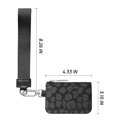 Mum's Memory Mini Zip Around Wristlet Wallets for Women -KeyChain Wallet with Detachable Dual Pouch Wristlet -Key Chain Coin Purse Small Wallets thumbnail 3