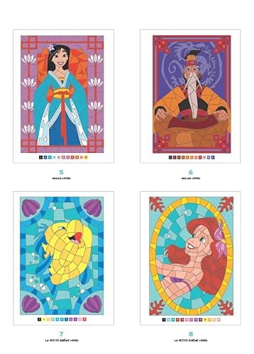 Coloriages mystères Disney - Vitraux thumbnail 5