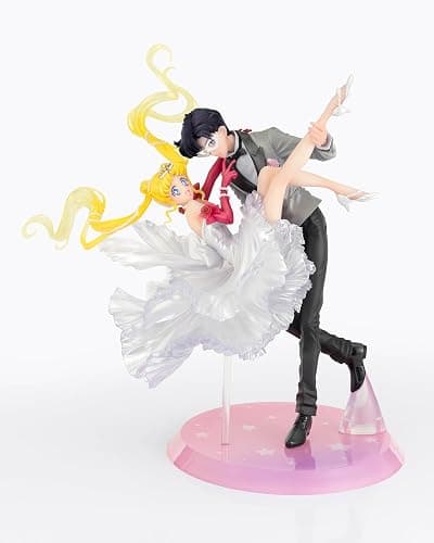 TAMASHII NATIONS - Sailor Moon - Usagi & Tuxedo Mask [Moonlight Glow Edition] FiguartsZERO chouette Collectible Figure thumbnail 3