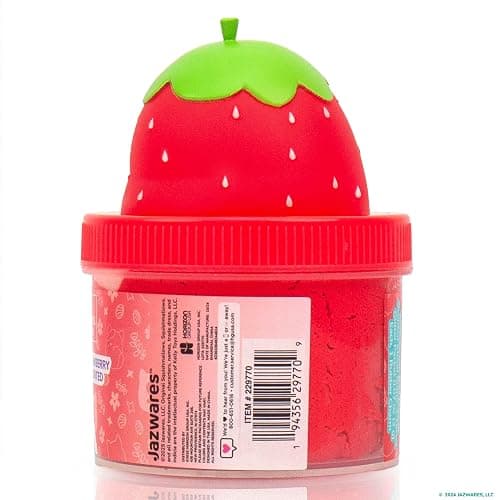 Original Squishmallows Scarlet Premium Cloud Slime - Limited Release, Strawberry Scent, 8 oz. Jar thumbnail 9
