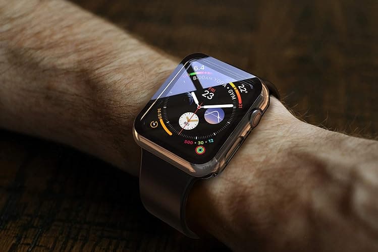 Recata 2 Pièces PC Coque Compatible avec Apple Watch SE3 / SE2 / SE/Serie 6 / Serie 5 / Serie 4 44mm, Protection Ecran Verre Trempé Ultra Mince Couverture Complète, Transparente thumbnail 6