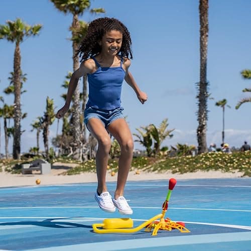 Stomp Rocket Ultra Rocket Launcher for Kids, 4 Rockets - Fun Backyard & Outdoor Kids Toys Gifts for Boys & Girls - High Flying Toy Foam Blaster Set - Multi-Player Adjustable Launch Stand thumbnail 2