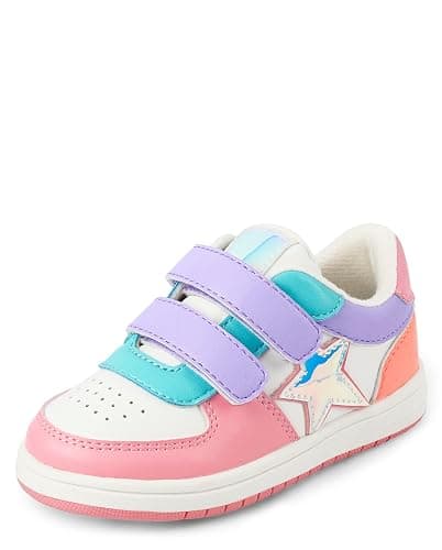 The Children's Place Baby-Girl's Toddler Everyday Casual Sneakers - Image 1