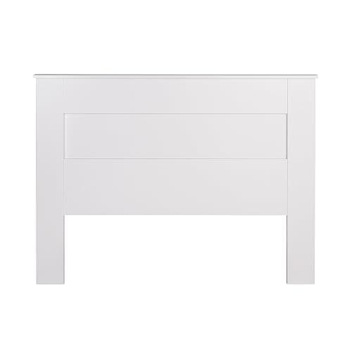 Prepac Stylish Flat Wood Panel Headboard for Queen Size Beds, Simplistic Wooden Queen Headboard 2.25" D x 64.5" W x 48" H, White, WHFQ-1301-1 thumbnail 6