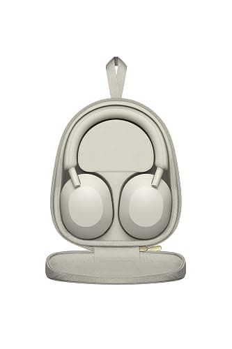 Sony WH-1000XM5 Premium Noise Cancelling Wireless Headphones, Silver | Auto NC Optimizer, Up to 30 Hrs of Battery, Carrying Case, Crystal Clear Calls, Touch Control, Multipoint Connection thumbnail 9