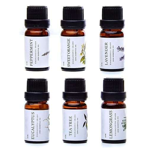 Essential Oils by Pure Essentials 100% Pure Oils kit- Top 6 Aromatherapy Oils Gift Set-6 Pack, 10Ml thumbnail 2