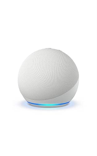 Like-New Echo Dot (5th Gen, 2022 release) | With bigger vibrant sound, helpful routines and Alexa | Glacier White - Image 1