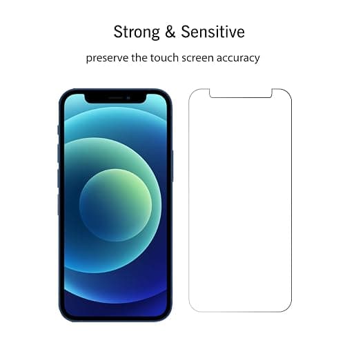 Ailun Screen Protector for iPhone 12 mini 2020 [5.4 Inch] 3Pack Tempered Glass thumbnail 5