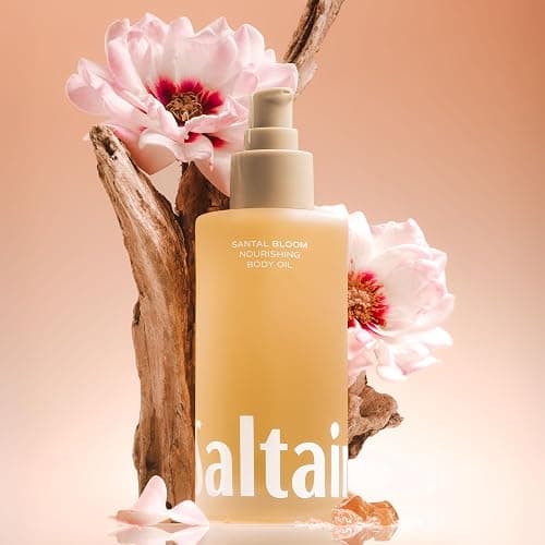 Saltair Body Oil. Luxurious Santal Bloom After Shower and Bath Oil Moisturizer for Women and Men. Botanical, Non-Greasy, and Well-Absorbing Lotion for Hydrating Dry Skin. 4oz Pump Bottle thumbnail 3