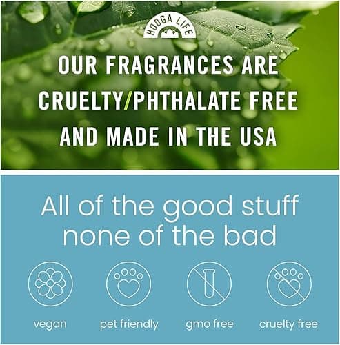 HoogaLife Car Air Freshener Diffuser 2 Pack Hanging Air Freshener Diffuser - Vanilla Cream Fragrance Oil Air D iffuser for Car, 45+ days Long Lasting Fragrance Made in USA C ar Air Fresheners (V54) thumbnail 6