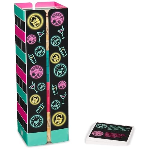 Spin Master Games, Chug O War Tumbling Tower, Adult Party Game for Happy Hour Hangs, 4 & Up Players, for Ages 21 & Up thumbnail 9