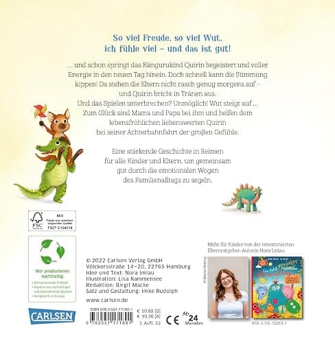 Und was fühlst du, Känguru?: Ein Mutmachbuch für alle gefühlsstarken Kinder | Liebevolles Pappbilderbuch, das Kindern ab 2 dabei hilft, mit ihren Gefühlen umzugehen thumbnail 2