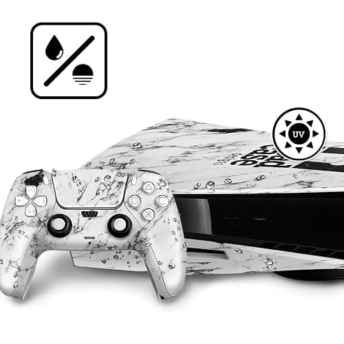 Head Case Designs Officially Licensed Liverpool Football Club Crest Red Geometric Art Vinyl Gaming Skin Decal Compatible With Sony PlayStation 5 PS5 Slim Disc Edition Console & DualSense Controller thumbnail 6