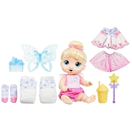 Baby Alive Fairy Fashions Harper Hugs Doll with Clothes Accessories, Blonde Hair, 11 Inches, Toys for 3 Year Old Girls and Boys & Up (Amazon Exclusive) thumbnail 11