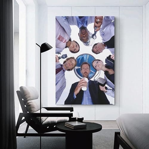 House M.D Movie Poster- Poster Decorative Painting Canvas Wall Art Living Room Posters Bedroom Painting 24x36inch(60x90cm) thumbnail 3
