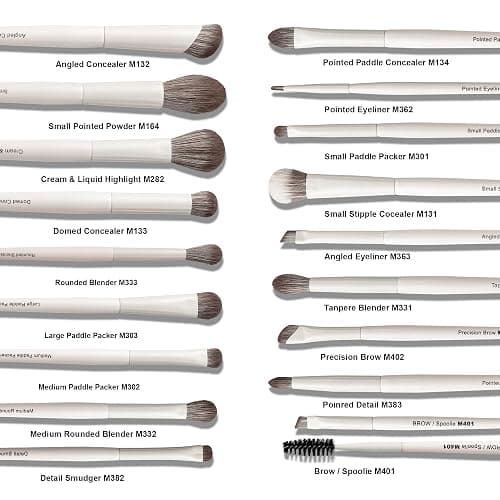 VYNESTRA 30 Pcs Pro Grade Makeup Brushes Set with Dense Ultra Soft Bristle,Elegant Design Luxury Make up Brushes for Foundation,Face Blending Powder, Contour, Bronzer,Highlight, Concealer, Eyeshadow thumbnail 7