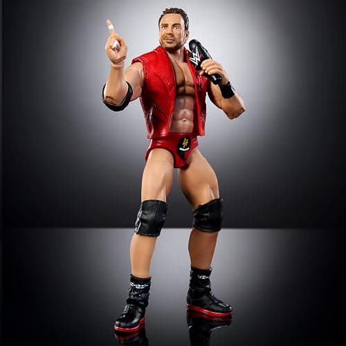 Mattel WWE Elite Collection Action Figure & Accessories, Series #108 LA Knight 6-inch Collectible with 25 Articulation Points & Swappable Hands - LA Knight thumbnail 4