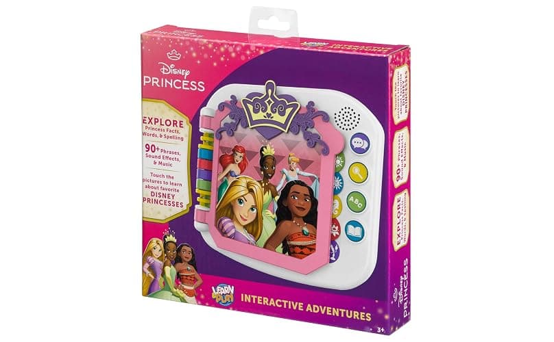 Disney Princess Interactive Book with Preschool Learning Activities, Educational Toys for Toddlers and Fans of Disney Princess Toys thumbnail 8