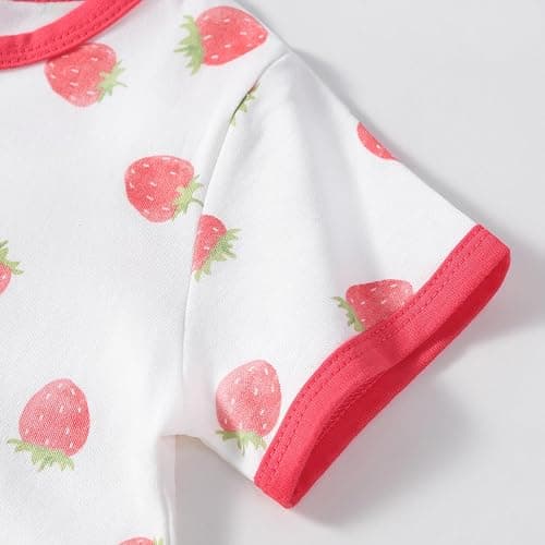 Ukyzddio Girls Cotton Nightgowns Short Sleeve Sleep Shirt Princess Nightdress thumbnail 4
