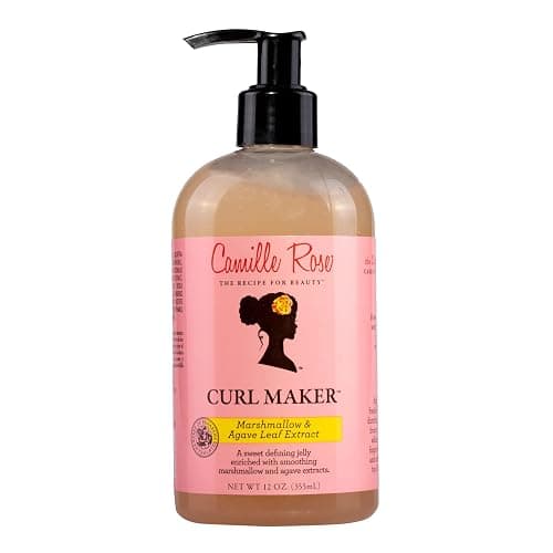 Camille Rose Curl Maker and Hair Defining Jelly, Marshmallow and Agave Leaf Extract, 355 ml (Pack of 1) - Image 1