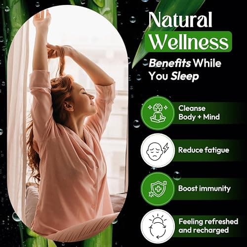 Foot Pads Patches for Deep Cleansing: Bamboo Wood Vinegar Ginger Feet Pads, 14 Packs thumbnail 3