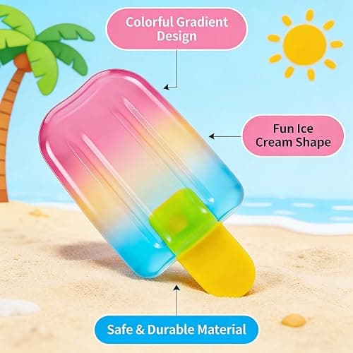 Ice Cream Squeeze Squishy,Summer Party Favors for Kids Adults,Soft Sensory Fidget Toy for Stress & Anxiety Relief,Birthday Gift & Classroom Rewards thumbnail 5
