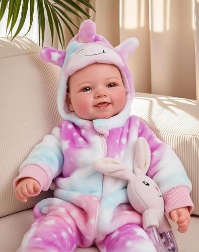 BABESIDE Baby Dolls, 17inch Large Realistic Cute Soft Body Baby Doll Real Life Baby Dolls with Accessories for 3+ Year Old Girls Gifts, Pretend Play, Collection thumbnail 8