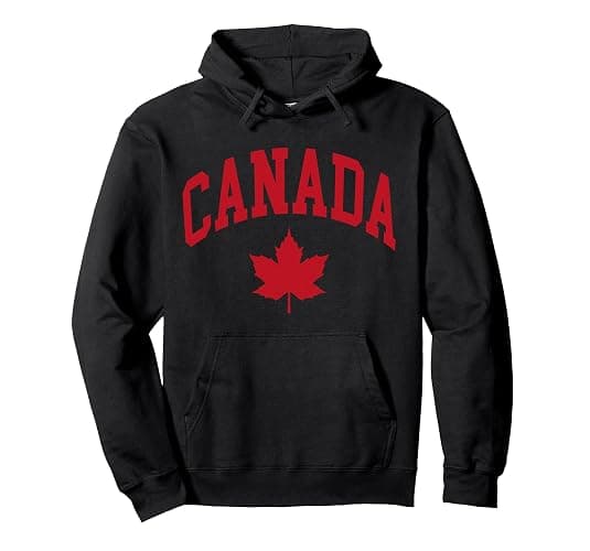 Canada Canadian Graphic Pullover Hoodie - Image 1