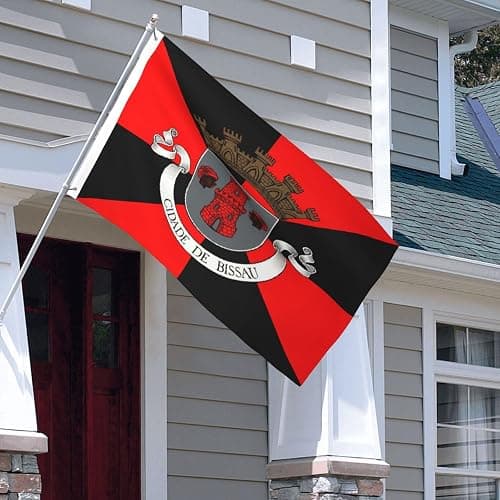 Double-Sided Bandeira Bissau Flag 3x5 Ft Outdoor Decorative Banner 2 Brass Grommets Flags Durable Polyester Home Decor thumbnail 7