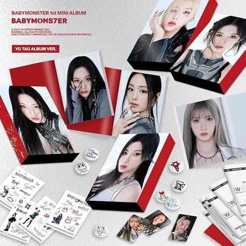 BABYMONSTER - BABYMONS7ER Tag Version Album (Random) + [Photocards Set] MULTICOLOR thumbnail 3