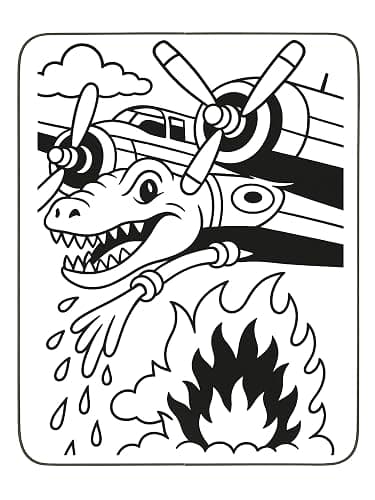 Italian Brainrot: Tralalero Tralala & Friends - The Unofficial TikTok Meme Coloring Book thumbnail 5
