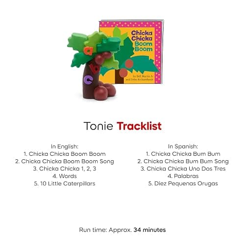 Tonies Chicka Chicka Boom Boom and Other Stories Audio Toy Figurine [English / Spanish] thumbnail 5