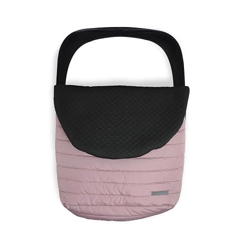 Little Unicorn Winter Car Seat Cover | Premium Insulated Fabric | Universal Fit & Easy to Install | Travel Bag Included (Mauve) thumbnail 6