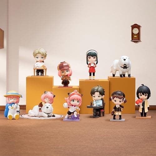POP MART Spy ×Family Daily Life Series Figures, Hirono Blind Box Figures, Collectible Toys Home Decorations, Holiday Birthday Gifts for Girls and Boys, Single Box thumbnail 7