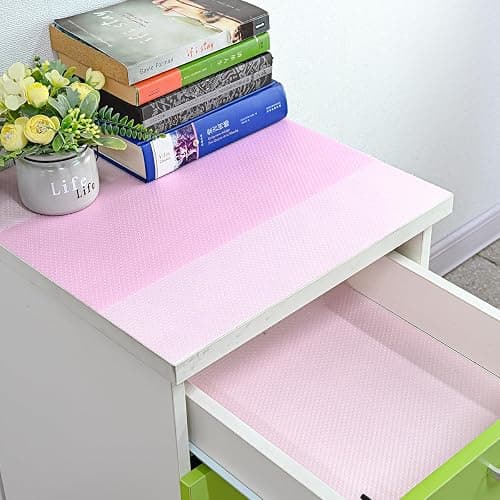 12Pcs Refrigerator Liners Washable Fridge Shelf Liners Refrigerator Mats for Freezer Glass Shelves Kitchen Cabinets Cupboards Drawers (17.7" x 11.4") thumbnail 3