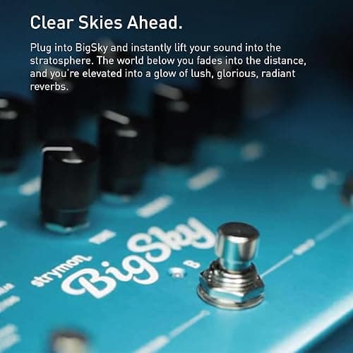 Strymon BigSky Multi Reverb Guitar Effects Pedal with 12 Unique Reverb Machines for Electric and Acoustic Guitar, Synths, Vocals and Keyboards thumbnail 2