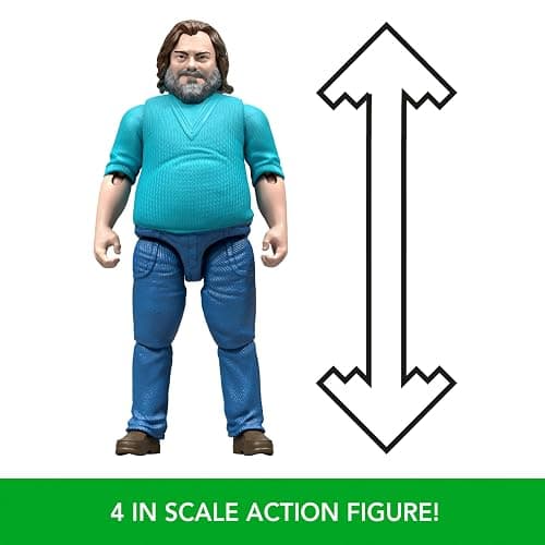 Mattel Minecraft Action Figure & Accessories Set, 4-inch Steve Posable Character Collectible Inspired by A Minecraft Movie thumbnail 3