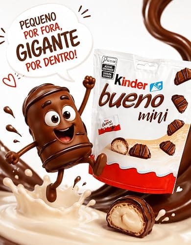 Kinder Bueno Mini - Kinder Bueno Candy - Imported from Germany - 108g thumbnail 7