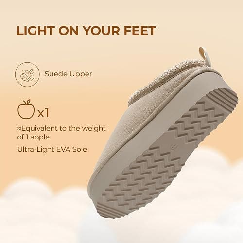 DREAM PAIRS Women's Platform Slippers Genuine Suede Slip-on Warm FuzzyEasy Autumn Winter Fluffy Comfy Furry Shoes for Outdoor Indoor thumbnail 7