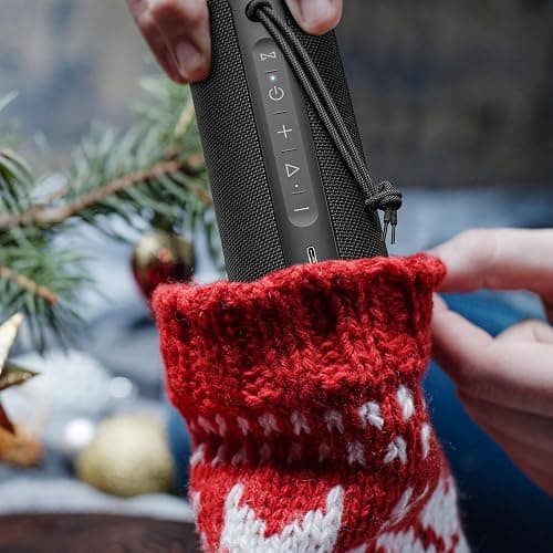 MIATONE Bluetooth Speakers 36W Portable Speaker with Stereo Sound Bass, Bluetooth 5.3 Wireless USB Type C Outdoor, 5000mAh 24H Playtime IPX7 Waterproof, Boy Friend Gifts for him (Black) thumbnail 8