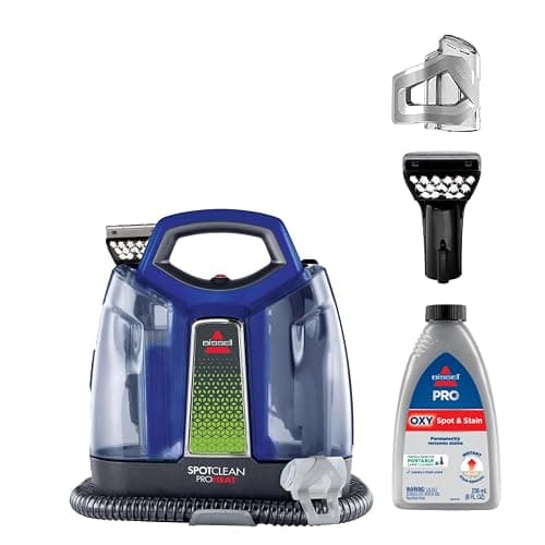 Bissell - Portable Carpet Cleaner - SpotClean ProHeat - For carpet and upholstery - Tough Stain and 3-in-1 Stair Tool and - HydroRinse Self-Cleaning - Image 1