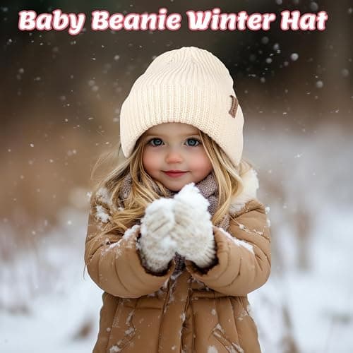 Bebila Baby Beanie Toddler Infant Winter Hats Knit Warm Caps for Boys Girls thumbnail 6