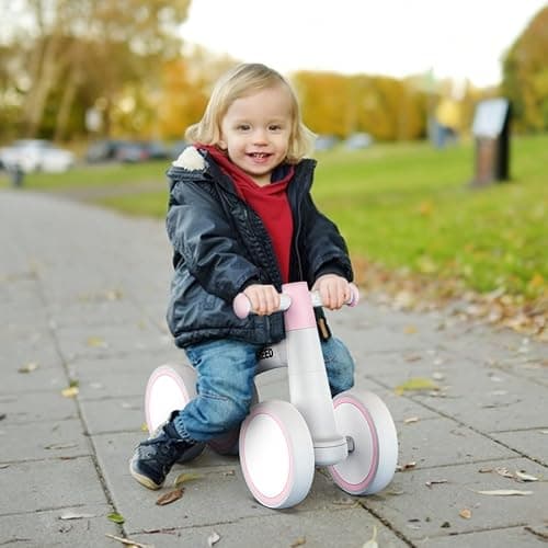 Ivy SEREED Baby Balance Bike for 1 Year Old Boys Girls 12-24 Month Toddler Balance Bike, 4 Wheels Toddler First Bike, First Birthday Gifts thumbnail 8