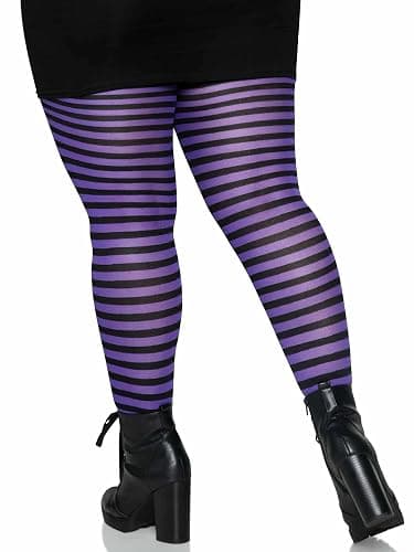 Leg Avenue Women's Nylon Striped Tights thumbnail 4