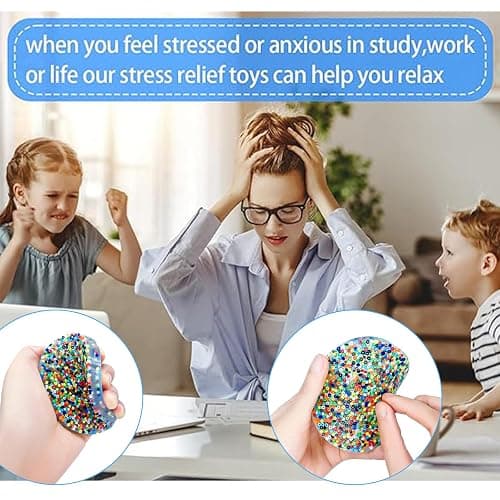 2 Pack Skin Picking Fidget Picky Toys Pick Fidget Pad Toys for Trichotillomania Skin Pickers Dermatillomania ADHD OCD Adults (2 Pack) thumbnail 3