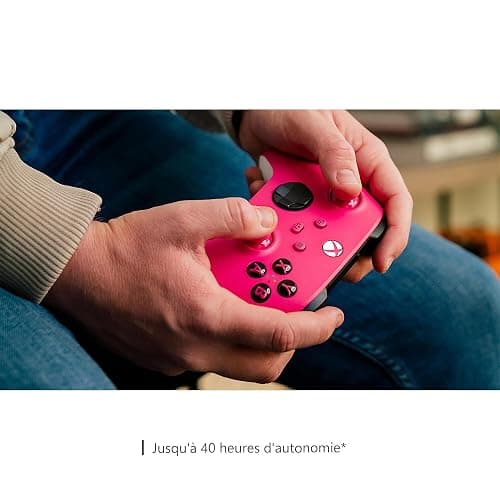 Xbox Manette sans Fil - Deep Pink Series X, Series S, One, Windows 10 & 11, Android et iOS thumbnail 6