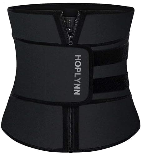 HOPLYNN Neoprene Sweat Waist Trainer Corset Trimmer Shaper Belt for Women - Image 1